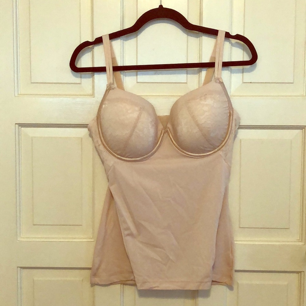 NWOT Maidenform 36D nude shapewear cami